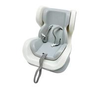 DuskHaven Car Doll Seat Air Vent Clip Chair Creative Auto Interior Decor Pp Material Easy Install Suitable for Collectors Vehicle Display, Gray