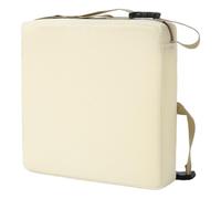 DuskHaven Children's Booster Cushion, Elevating, Non-Slip, Easy to Clean, for Dining Room Chair, Thick, White