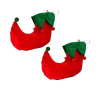 DuskHaven Christmas Elf Shoes Cosplay Props for Stage Performances, Festivals And More.