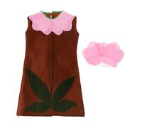DuskHaven Costume Flower Dress Outfit Accessories Head Creative Imaginative Non-Woven Easy to Wear Suitable for Children Stage Party Games, 50cmx90cm