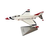DuskHaven Diecast Aircraft Fighter Model Plane Attack Fighter Collectible Alloy Airplane with Stand Realistic Ornament Suitable for Display Collection Office Li, silver white