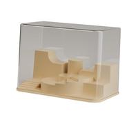 DuskHaven Display Case Display Cases for Collectibles Figures Miniatures Action Figure Display Storage Box Storage Bin Showcase Display Shelf Countertop Organiz, M