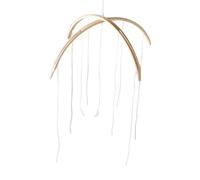 DuskHaven DIY Bamboo Crib Mobile Frame, Decoration, Bedroom Toys, Bed Bell Hook, Wind Chime