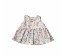 DuskHaven Doll Dress Classic Floral Attire Soft Textile Outfit Suitable for Multiple 1/6 Scale Figures Timeless Pattern Suitable for Hobbyist Collector Use , Rose , 6-Point Dress