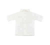 DuskHaven Doll Miniature Shirt 1/6 Scale Top Cloth Material Action Figure Button Down Model Accessory Clothing Suitable for 12 Inch Figures Collection Photograp, P27