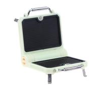 DuskHaven Dollhouse BBQ Grill Miniature Kitchen Appliance Realistic Simulation Model Compact Mini Kitchenware Creative Life Scene Layout Crafted From PP Suitabl, Green