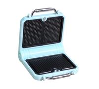 DuskHaven Dollhouse BBQ Grill Miniature Kitchen Appliance Realistic Simulation Model Compact Mini Kitchenware Creative Life Scene Layout Crafted From PP Suitabl, Blue