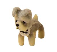 DuskHaven Dollhouse Miniature Dog Model Puppy Figurine Pet Accessory Twist Tie Material Handmade Collectible Suitable for DIY Dollhouse Play, style D