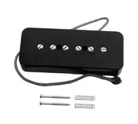 DuskHaven Electric Guitar Pickup, Musical Instrument Accessory, Single Coil, Performance, Professional Replacement Part, Pickup, Black Bridge
