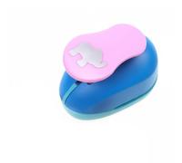 DuskHaven Embosser Punch Shape Punch Hole Punch Paper Punch Pp Build Suitable for Diy Art Projects Scrapbooking Classroom Decorations Card Making, 2.4CM, Elephant