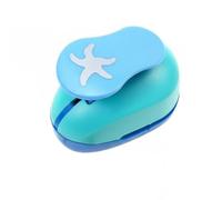DuskHaven Embosser Punch Shape Punch Hole Punch Paper Punch Pp Build Suitable for Diy Art Projects Scrapbooking Classroom Decorations Card Making, 2.4CM, Starfish