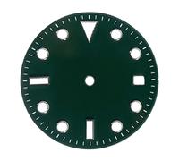 DuskHaven Fluorescent Watch Dial Display Metal Part Versatile Accessory for Part Repair Tool Watchmakers Individual Portable and Lightweight Ad, Green