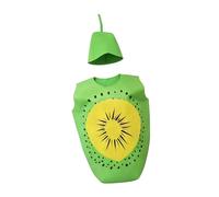 DuskHaven Fruit Costumes for Children, Photo Props, Costumes for Masquerade Balls, Carnivals, Role-playing Games, Kiwi
