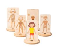 DuskHaven Game: Interactive And Creative Puzzle Depicting The Human Body - A Multi-Level Skeleton, Ideal As A Gift, Girl