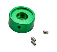 DuskHaven Guitar Pedal Knob Cap with Screws Replacement Aluminum Alloy for Foot Switch, Green
