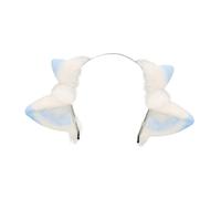 DuskHaven Hair Hoop Sheep Ears Animal Ears Lamb Ear Headband Headdress Simulation Suitable for Birthday Parties Cosplay Events Dancing Parties Hallo, Blue White