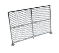 DuskHaven HO Scale Fences, Miniature Fences, Micro-decoration, DIY, Sturdy And Creative Decorative Accessories for Model Dioramas, sliver A