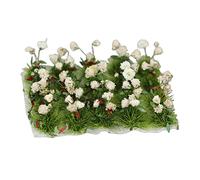 DuskHaven Micro Scene Miniature Model Train Kit Decoration Resin Construction Sand Table Suitable for Fairy Garden Dollhouse Diorama, Gardenia