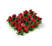 DuskHaven Micro Scene Miniature Model Train Kit Decoration Resin Construction Sand Table Suitable for Fairy Garden Dollhouse Diorama, Rose