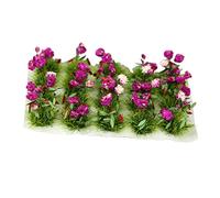 DuskHaven Micro Scene Miniature Model Train Kit Decoration Resin Construction Sand Table Suitable for Fairy Garden Dollhouse Diorama, Violet