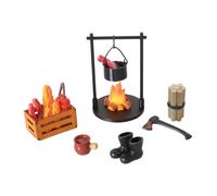 DuskHaven Miniature Camping Accessories for Dollhouses