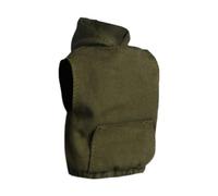 DuskHaven Miniature Hoodie 1/12 Scale Hoodie Model Action Figure Clothes Doll Uniform Accessories Handmade Cloth Suitable for DIY Projects Toy Collection Dollho, green