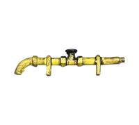 DuskHaven Miniature Water Hose at 1:64 Scale. Ideal As A Photo Prop for Dollhouses, Micro-decorations, Ornaments, And Accessories, Yellow