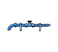 DuskHaven Miniature Water Hose at 1:64 Scale. Ideal As A Photo Prop for Dollhouses, Micro-decorations, Ornaments, And Accessories, Blue