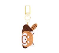 DuskHaven Panda Keychain, Cute Animal Keychain, Embroidered Keyring, Handbag Pendant, Creative Decoration, Colorful Embroidery for Children, Style D