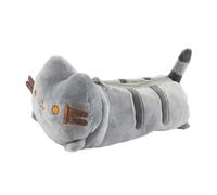 DuskHaven Pencil Case, Large Capacity, Pen Case with Cartoon Cat, Stationery Case, Makeup Bag