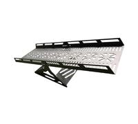 DuskHaven RC Bridge Toy Car Obstacle Crawler Simulation Ramp Seesaw Metal Core Suitable for Home Track Building Vehicle Testing Courses, 55x18.5x22cm