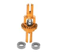 DuskHaven RC Car Differential Metal Transmission Accessory for Wltoys 1/28 Scale Remote Control Car, Aluminum, Suitable for Modeling, Competition, And Collectio, gold