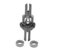 DuskHaven RC Car Differential Metal Transmission Accessory for Wltoys 1/28 Scale Remote Control Car, Aluminum, Suitable for Modeling, Competition, And Collectio, gray