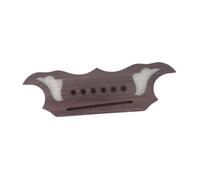 DuskHaven Rosewood Guitar Bridge 6 String Portable Replacement Acoustic Guitar Part