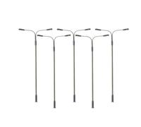 DuskHaven Set of 5 Mini Decorative Floor Lamps for Dollhouse Or Micro, height 5cm