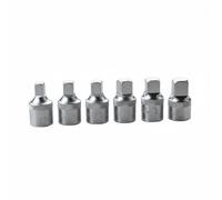 DuskHaven Wrench Socket Square Head Sump Plug Key Oil Pan Removal Drain Plug Automotive Removal Heat-Treated Alloy Steel Metal Storage Rail Suitable for Garage Vehicle Repair Workshop