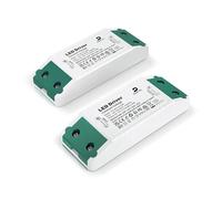 DUSKTEC LED Driver 12V 30W 2 Pack, LED Transformer AC 240V to DC 12 Volt 2.5A, Low Voltage Power Supply Constant Voltage for Strip Lights MR16 GU5.3 MR11 GU4 Bulbs G4 Spotlights