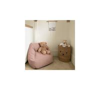 (Dusky Pink) rucomfy Indoor Kids Bean Bag Chair - Snug Snuggle Seat