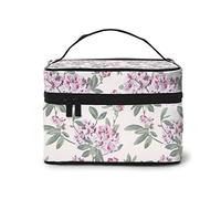Dusky Rose Cosmetic Bag Makeup Bag Large Travel Makeup Organizer Case, Excellent Capacity, Water-Resistant, Suitable For Women Families Couples Or Long-Term Travel., Dusky Rose1, One Size