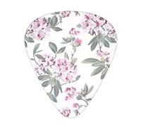 Dusky Rose Guitar Plectrums 12 Pieces Set :>> Comfortable In The Hand With Smooth Edges Three Thicknesses To Match