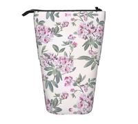 Dusky Rose Vertical Retractable Pencil Case Stationery Box Adult Office Organizer Box