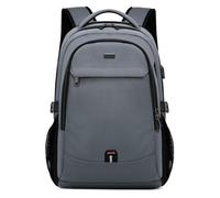 DUSLANG 17 Inch Laptop Backpack for Travel Water Resistant College Backpack for Men/Women Laptop Bag with USB Charging Port,Dark grey