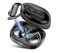 DUSONLAP Open Ear Earbuds Bluetooth 5.4 Wireless Earbuds with Ear Hooks, 32H HiFi Stereo Open Ear Headphones with Clear Calls, IPX7 Waterproof Lightweight Sport Earphones for Workouts/Running/Fitness