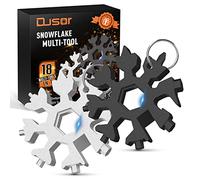 Dusor 18-in-1 Snowflake Multi-Tool - Men's Gadget Gifts for Dad, Birthday, Christmas & Stocking Fillers