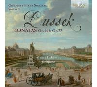 DUSSEK:COMPLETE PIANO SONATAS VOL.3-LUBIMOV,ALEXEI SONATAS OP.44&OP.77 CD NEW