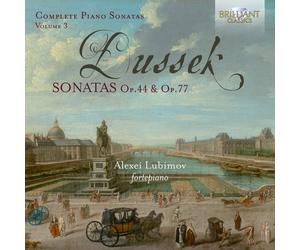DUSSEK:COMPLETE PIANO SONATAS VOL.3-LUBIMOV,ALEXEI SONATAS OP.44&OP.77 CD NEW