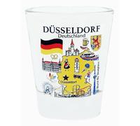 Dusseldorf Germany Great German Cities Collection Shot Glass