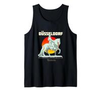 Dusseldorf Landmark Equestrian Statue Jan Wellem Tank Top