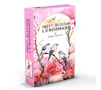 Dusserre - Sweet Blossom Lenormand (French Edition) - Poetic and Inspiring Divinatory Card Game - Divinatory Oracle, Pink