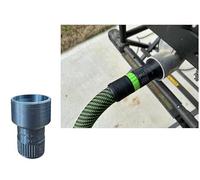 Dust Adapter for Dewalt Table Saw - Compatible with Festool 27mm hose - Table Saw Dust Collector Adapter (27mm)